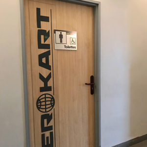 SIGNALÉTIQUE de porte